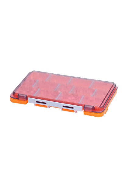 Choice Orange Portable Fishing Box Accessories Box Fisherman Tackle Box Plast...