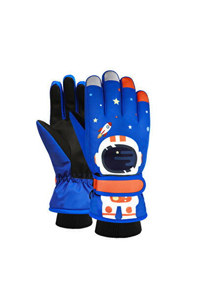 Choice قفازات ثلج شتوية مقاومة للماء من نوفوكسو، لون أزرق مقاس XL، للأطفال، م...