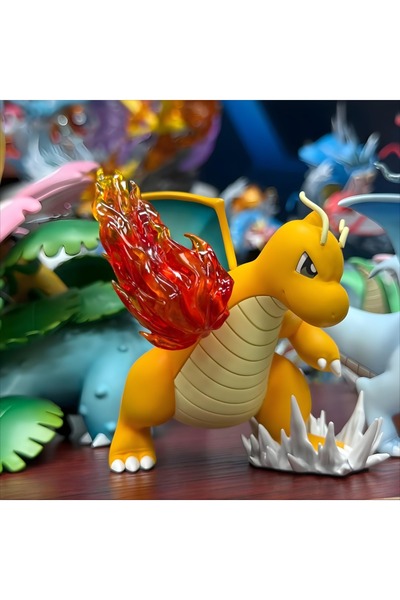 Choice Bandai B 10cm/3.93in Anime Pokemon Figure Fire Punch Dragonite Figures...
