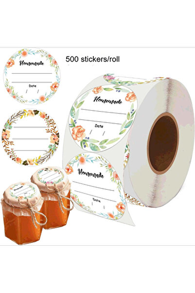 Choice مقاس واحد يناسب الجميع، لفة واحدة من ملصقات تعليب الزهور المائية - 5.0...