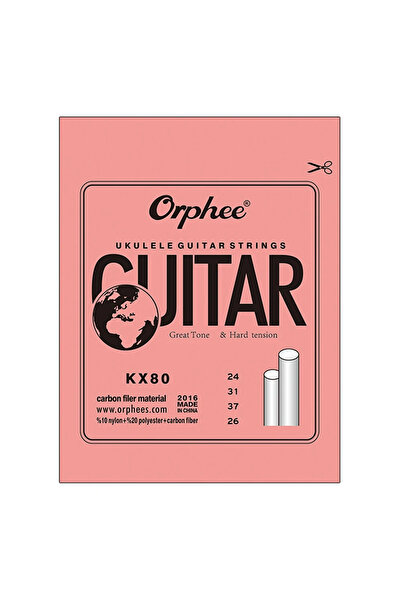 Choice KX80 ukulele strings Orphee KX Series Ukulele Strings Hawaii Guitar 4 Strings Professional Clear Nyl