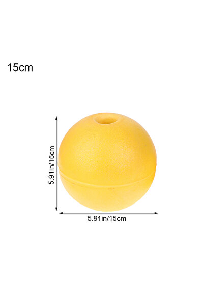 Choice عوامة صفراء بطول 15 سم، حبل عائم للمياه العميقة، علامات لصيد سرطان الب...