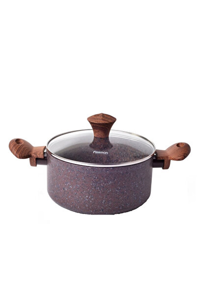 Fissman -Oală Magic Brown, 20x10cm, 2,7l, aluminiu, maro