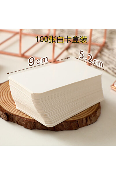 Choice بطاقات بيضاء ١٠٠ ورقة، بطاقة بريدية، بطاقة جرافيتي، بطاقة فارغة، فاصل ...