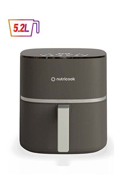 Nutricook Digital Air Fryer Essentials, 5.2 L, 1500 W, AFE152D-G, Grey