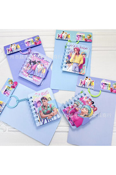 Choice 4PCS B 4PCS Kpop Demon Hunters Mini Notebook Rumi Mira Zoey Binder Car...