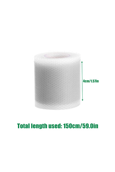 Choice 4 × 150 سم - لفة واحدة من صفائح السيليكون لعلاج الندبات - 4 بوصات × 150 بوصة / 300 بوصة للندبات القيصرية، والندبات الجدرية، والندبات الجراحية - R