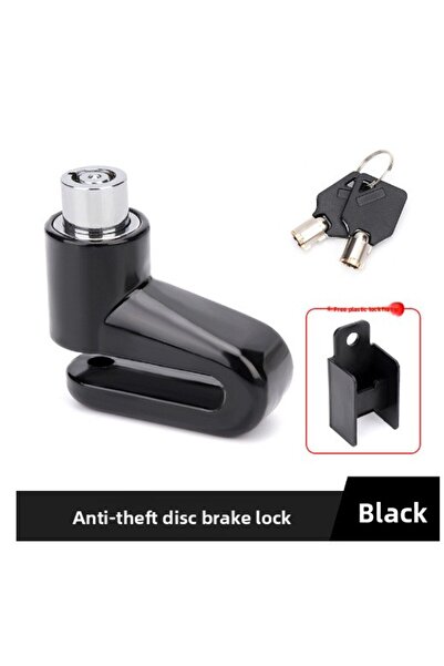 Choice قفل دراجة نارية أسود مضاد للسرقة، قفل فرامل قرصية للدراجات الهوائية وا...