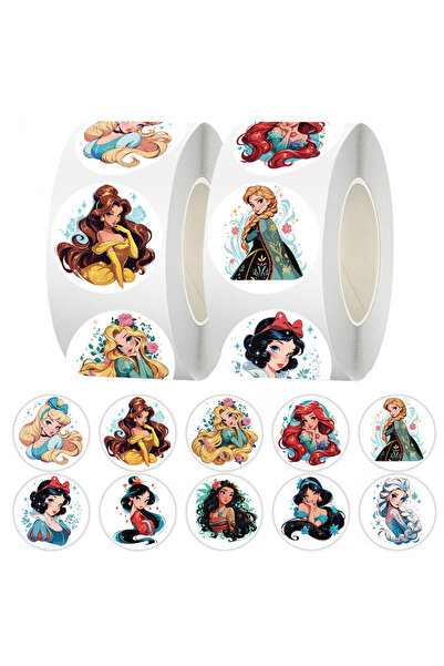 Choice ٥٠٠ قطعة من ملصقات أميرات ديزني اللطيفة من عالم الأنمي، ملصقات جمالية ...