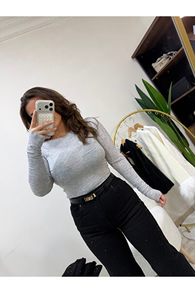 Mess Trend Tarzınla Fark Yarat جسم رفيع رمادي اللون