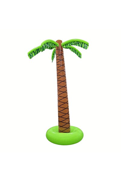 Choice شجرة نخيل عملاقة قابلة للنفخ، لون أخضر، قطعة واحدة، طولها 176 سم/69.29...