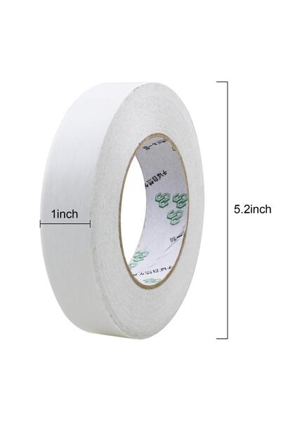 Choice لفة واحدة من شريط لاصق لتثبيت مقابض مضارب الجولف، مقاس 1 بوصة × 50 متر، ذو وجهين، متعدد الاستخدامات.