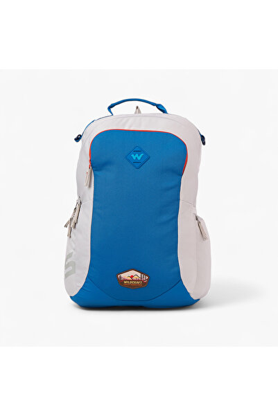 Wildcraft Panelled Backpack with Adjustable Straps and Zip Closure - 20x33x51 cms