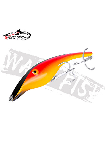 Choice H 8 WALK FISH 145mm 44g طعم صناعي صلب بطيء الغرق، طعم لسمك الكراكي، طع...