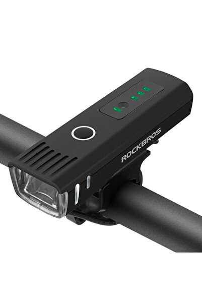 ROCKBROS مصباح أمامي للدراجة QD-250LM، بقوة 250 لومن، قابل لإعادة الشحن عبر م...