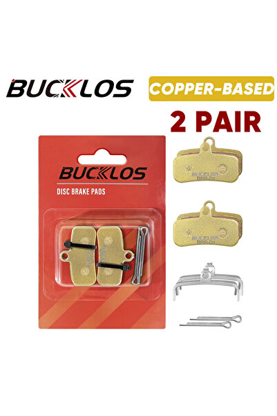 BUCKLOS قطعتان من وسادات فرامل الدراجة المصنوعة من النحاس لدراجات شيمانو N03A...