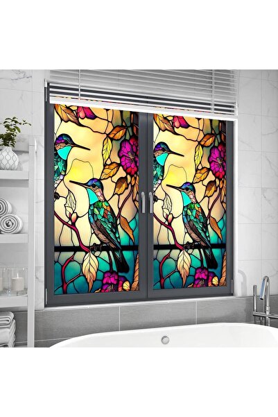 ORIGINAL DEALS Folie decorativă autoadezivă pentru geamuri, protecție UV și i...