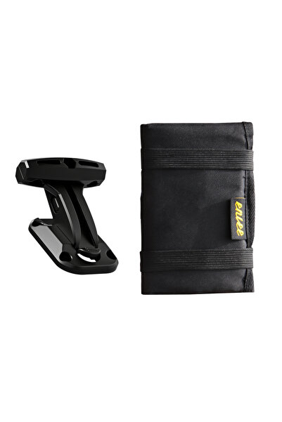 Choice حقيبة خلفية سوداء للدراجة من غونغ جوباو، مزودة بمجموعة أدوات إصلاح الإ...