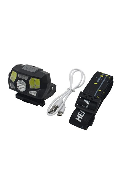 Choice مصباح إشارة ضوئي للخوذة التكتيكية من BK، مصباح أمامي بمستشعر، شحن USB،...