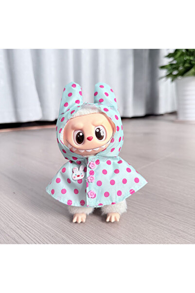 Choice ملابس دمية لابوبو 17 سم باللون الأخضر النعناعي، ملابس وإكسسوارات زي ال...