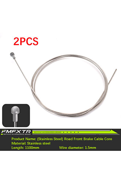 Choice كابل فرامل وناقل حركة داخلي من الفولاذ المقاوم للصدأ بطول 1.1 متر، قطع...