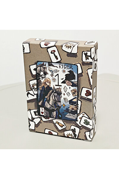 Choice 9x6cm 42 Pcs Beginner-Friendly Lenormand Cards Primitive Lenormand Dec...