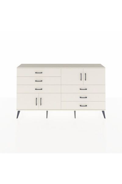 Dienni Arges Konsol 2 Raflı 6 Çekmeceli 4 Kapaklı 176x30x99 Aytaşı-Aytaşı