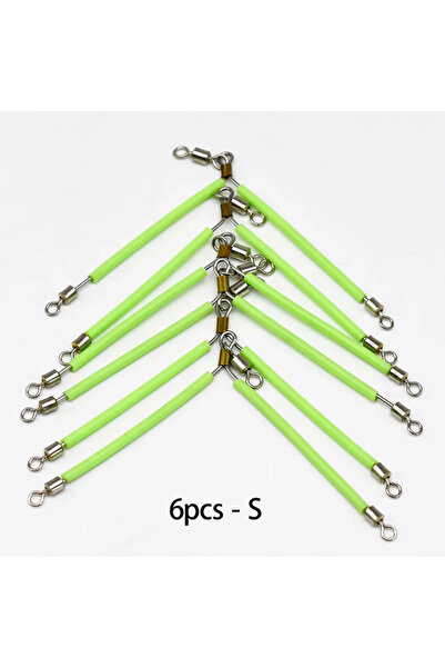 Choice 6 قطع من موصلات التوازن المضيئة المصنوعة من الفولاذ المقاوم للصدأ من ت...