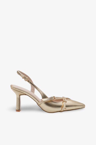 İNNABUTİKK Recca Women's High Heel Shoes - Gold