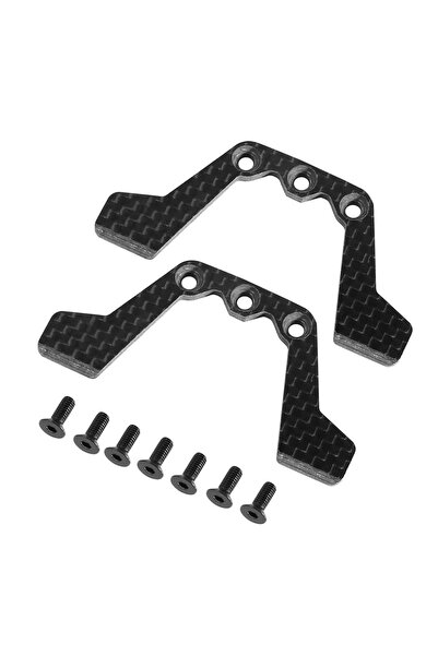 Choice black Carbon Fiber Down Stop Droop Plate TATT-033 for Tamiya TT02 TT-0...
