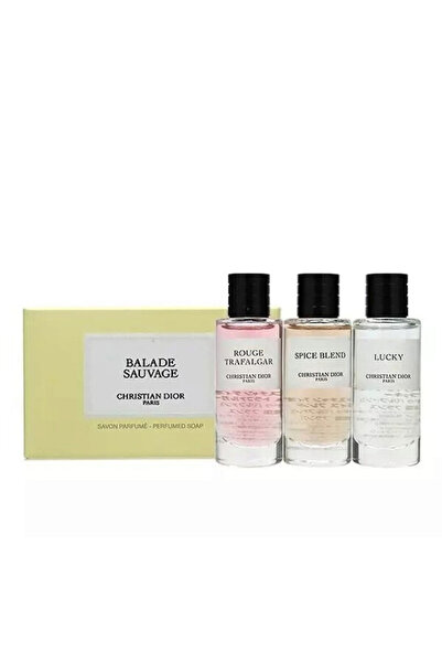 Christian Dior For Unisex Mini Set Eau De Parfum 3X7.5ml (Spice Blend + Rouge Trafalgar + Lucky) + B