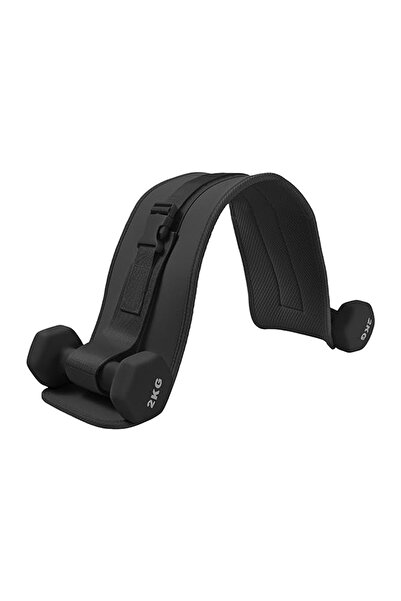 Choice Black Exercise Hip Thrust Belt -Dumbbell Hip Thrust Belt, Thicken & Widen, Comfortable for Dumbbells