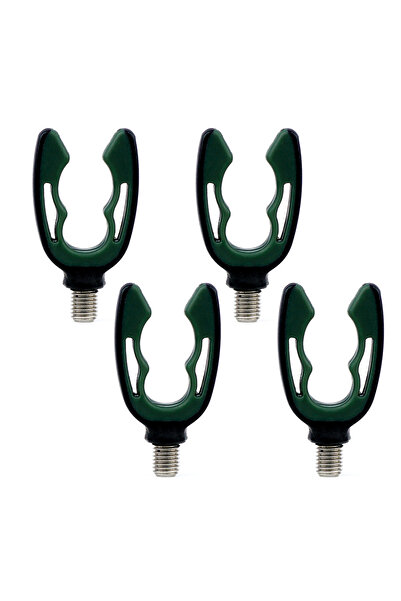 HIRISI 4pcs 4 Pieces Carp Fishing Rod Rest Head For Fishing Bank Sticks Buzz ...