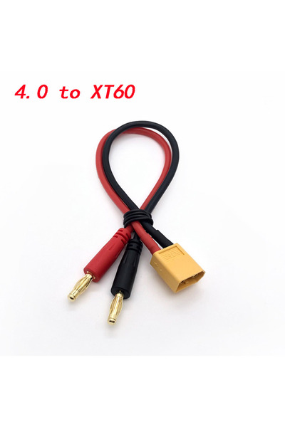 Choice كابل شحن YSIDO بطول 22 سم، بمقبس 4.0 مم، إلى مقبس XT60، ومقبس XT30، وم...