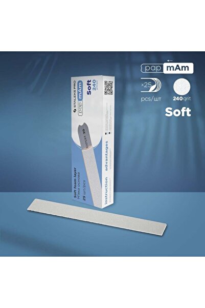 STALEKS EXPERT 20 Yedek PapmAm Beyaz Törpüler (Yumuşak Taban) 240 Grit (25 Ad...