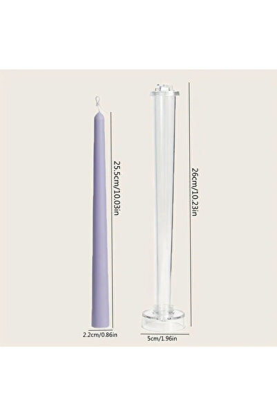 Choice قالب سيليكون أبيض جديد طويل حلزوني لصنع الشموع، أداة لتزيين المنزل