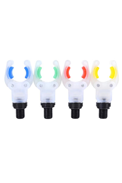 HIRISI 4pcs 4pcs Carp Fishing Rod Rest Head Butt Rod Holder Fluorescence Grip...