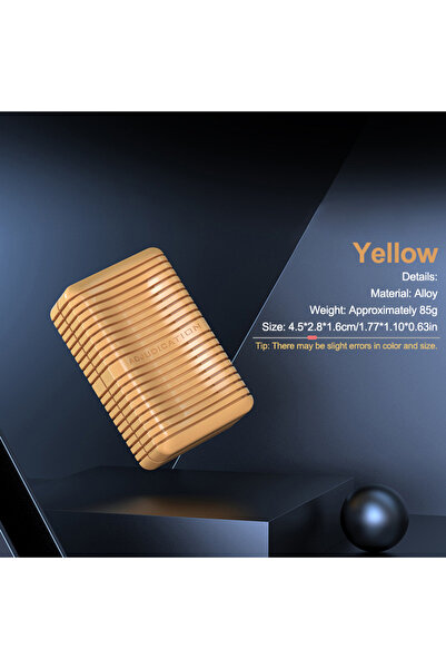 Choice 13248-06 1 EDC Fidget Slider Rotating Anti Pressure Metal Soap Sensory...