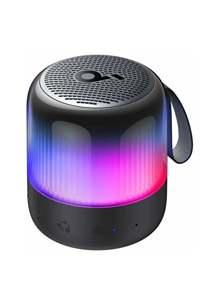Anker Wireless Bluetooth Speaker 8W 360° Sound, IP67, RGB Lights, 12h Autonomy, Black