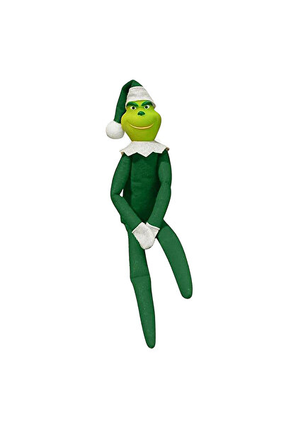 Choice دمية قزم أخضر لتزيين شجرة عيد الميلاد، دمية وحش فرو أخضر، زينة قزم، دي...
