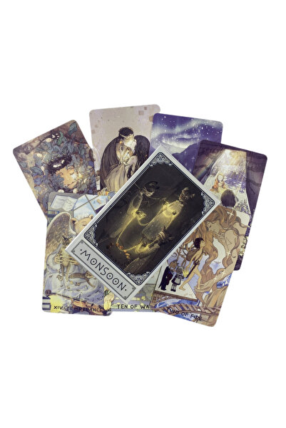 Choice لعبة بطاقات التارو TT274 مونسون، أوراكل التنبؤ، رؤى التكهن، إصدار الرس...