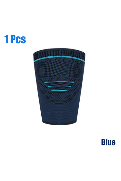 Choice كم ضغط للفخذين، لون أزرق، مقاس XL، قطعة واحدة - يدعم عضلات الفخذ الأما...