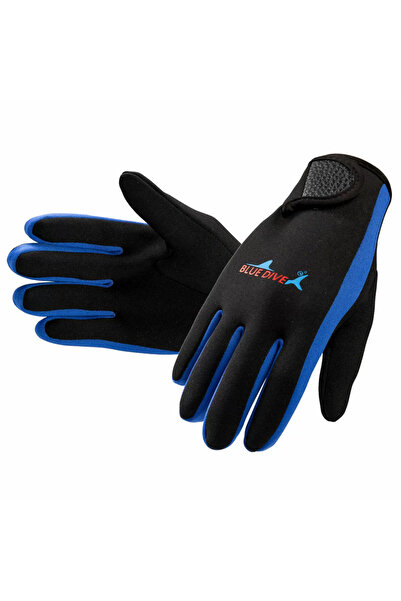 Choice قفازات غطس زرقاء مقاس L، سمك 1.5 مم، مصنوعة من النيوبرين، مناسبة للغوص وصيد الأسماك والتجديف، مقاومة للانزلاق، حرارية، ومناسبة للصيد بالرمح. مقاس S