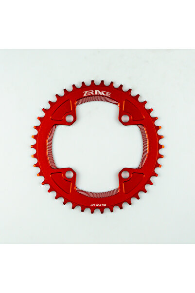 Choice تروس سلسلة ZRACE حمراء 42T، تروس سلسلة 40T/42T/44T/46T/48T/50T/52T BCD...