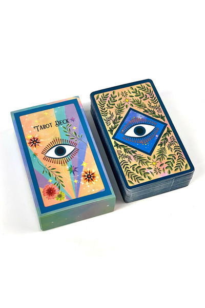 Choice بطاقات التارو الزرقاء الأكثر مبيعًا، لعبة ورق ترفيهية عائلية، لوحة عرافة