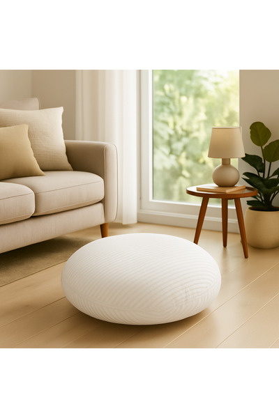 Minderim yuvarlak yer minderi