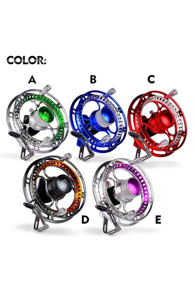 Choice1 500 Series 1pc JD99 RandomColor 1PC Fishing Reels Full Metal Grain Wh...