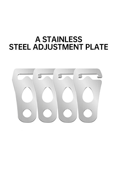 Choice 4 عبوات من 1-20 قطعة من دعامات المظلات، مشابك تثبيت من الفولاذ المقاوم...