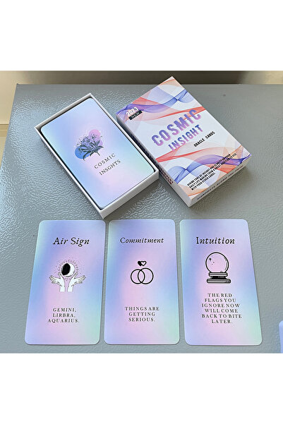 Choice مجموعة أوراق أوراكل الكونية D500، نبوءة النبي، التارو، التنجيم، النسخة الإنجليزية، قراءة الطالع