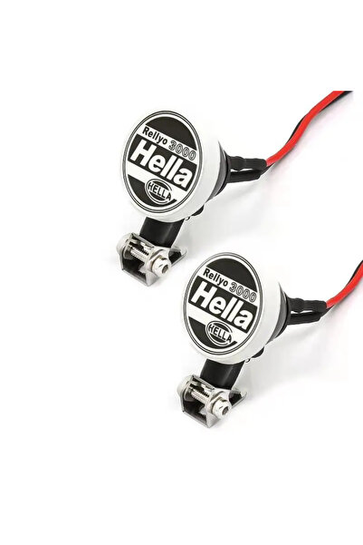 Choice مصباح أمامي LED دائري السقف لسيارة التحكم عن بعد مع حامل لسيارات الزحف Traxxas TRX4 TRX6 Axial بمقياس 1/10.